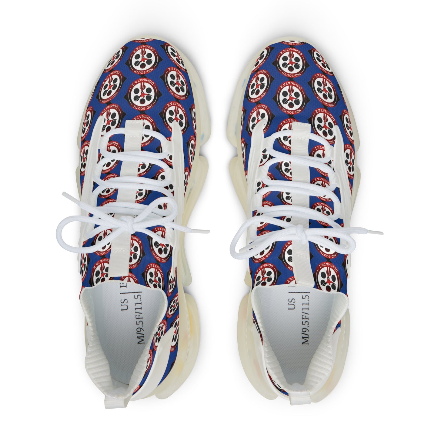 Men's MSD Collection Mesh Sports Sneakers (Blue)
