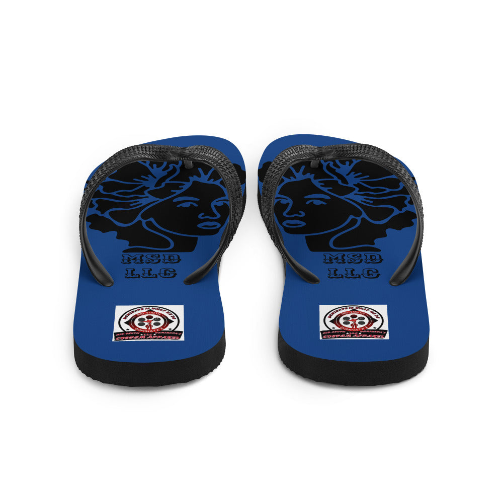 MSD LLC Flip-Flops (Blue)
