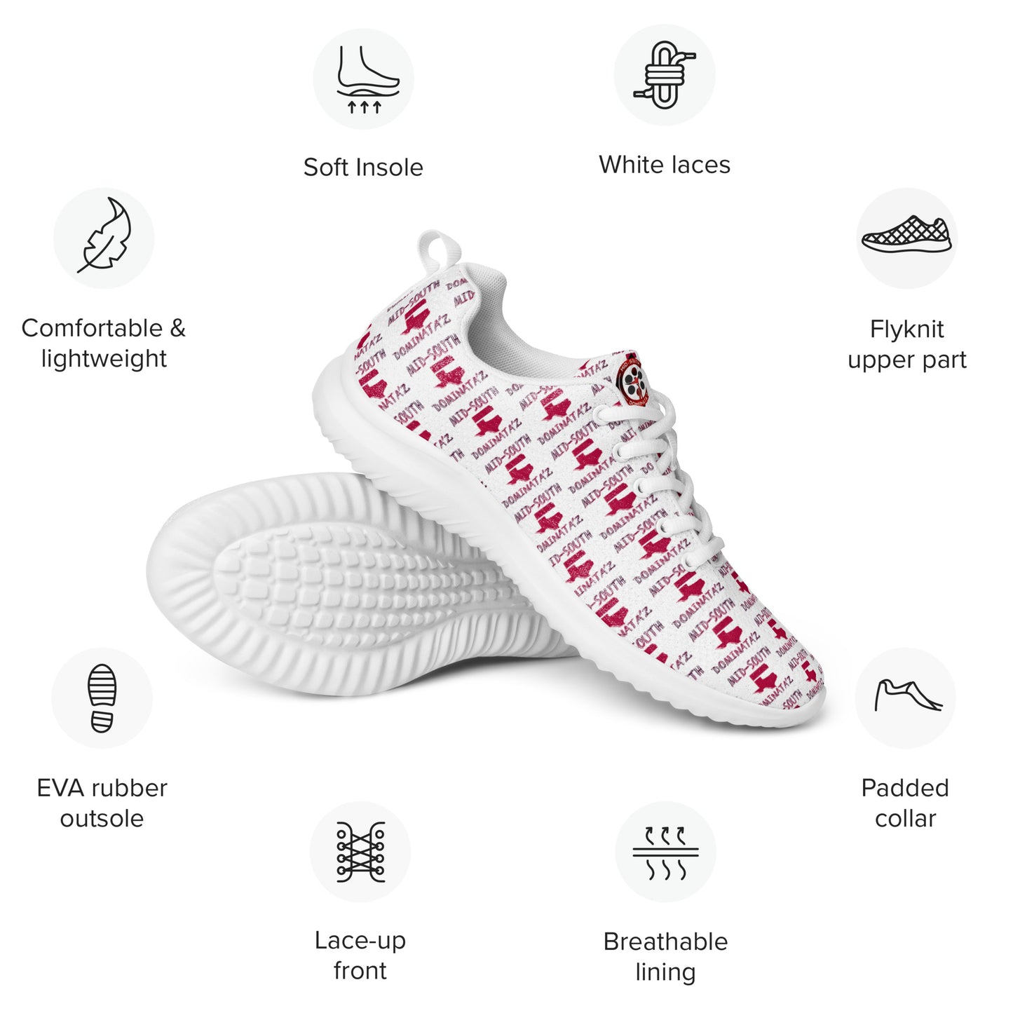 Women’s MSD States Athletic Shoes (White)