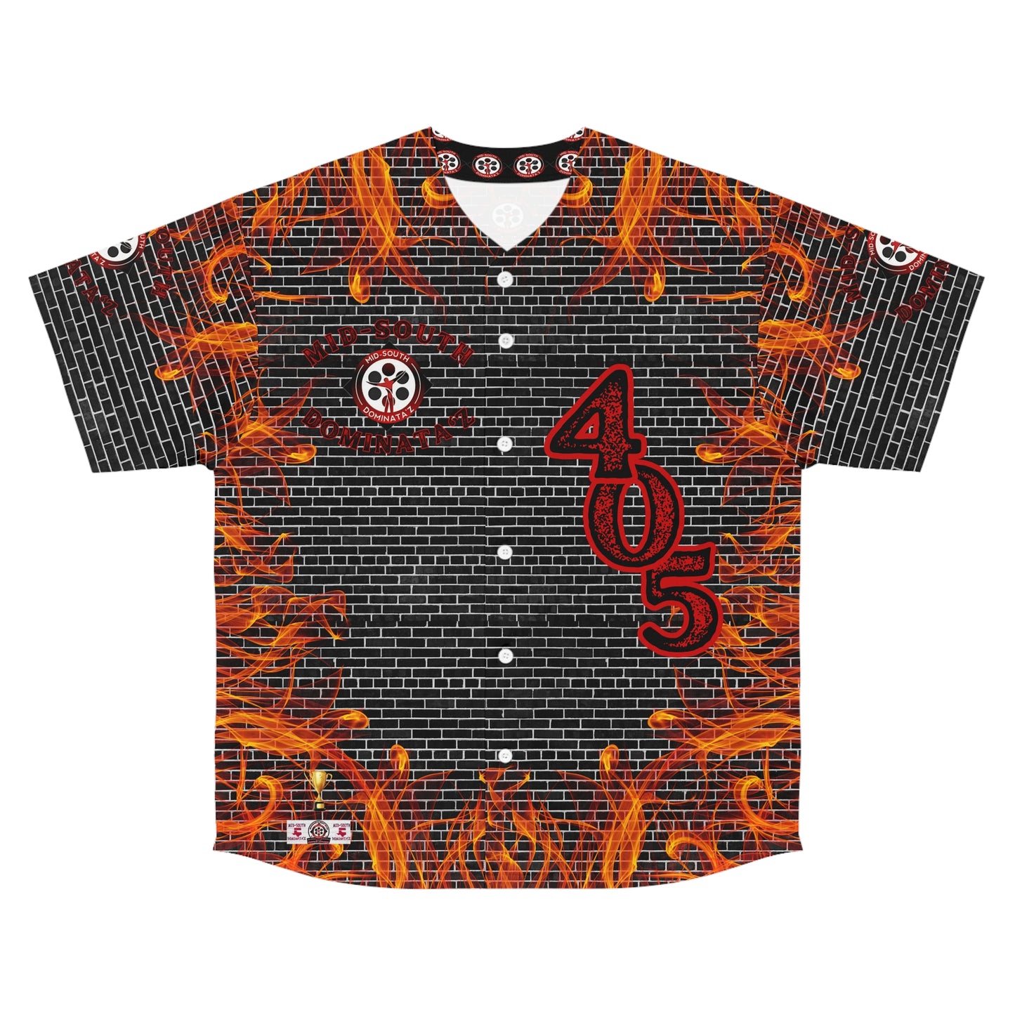 MSD Mama Nita Brick City Baseball Jersey (Black)