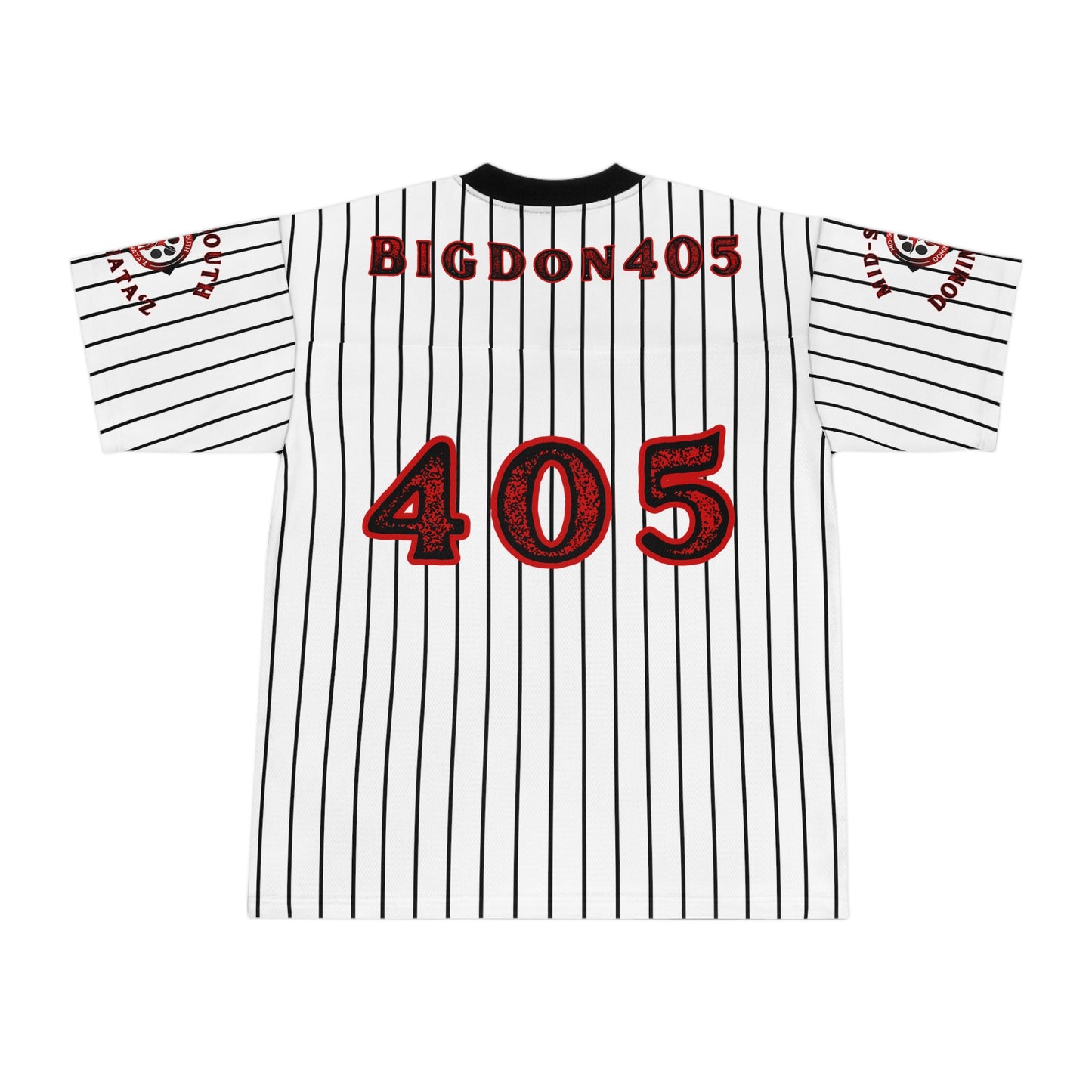 MSD BigDon405 Pinstripe Football Jersey (White)