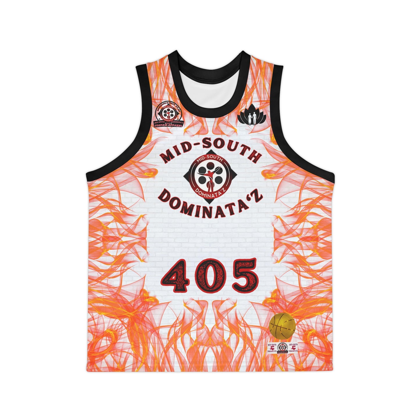 MSD Mama Nita Brick City Basketball Jersey (White)