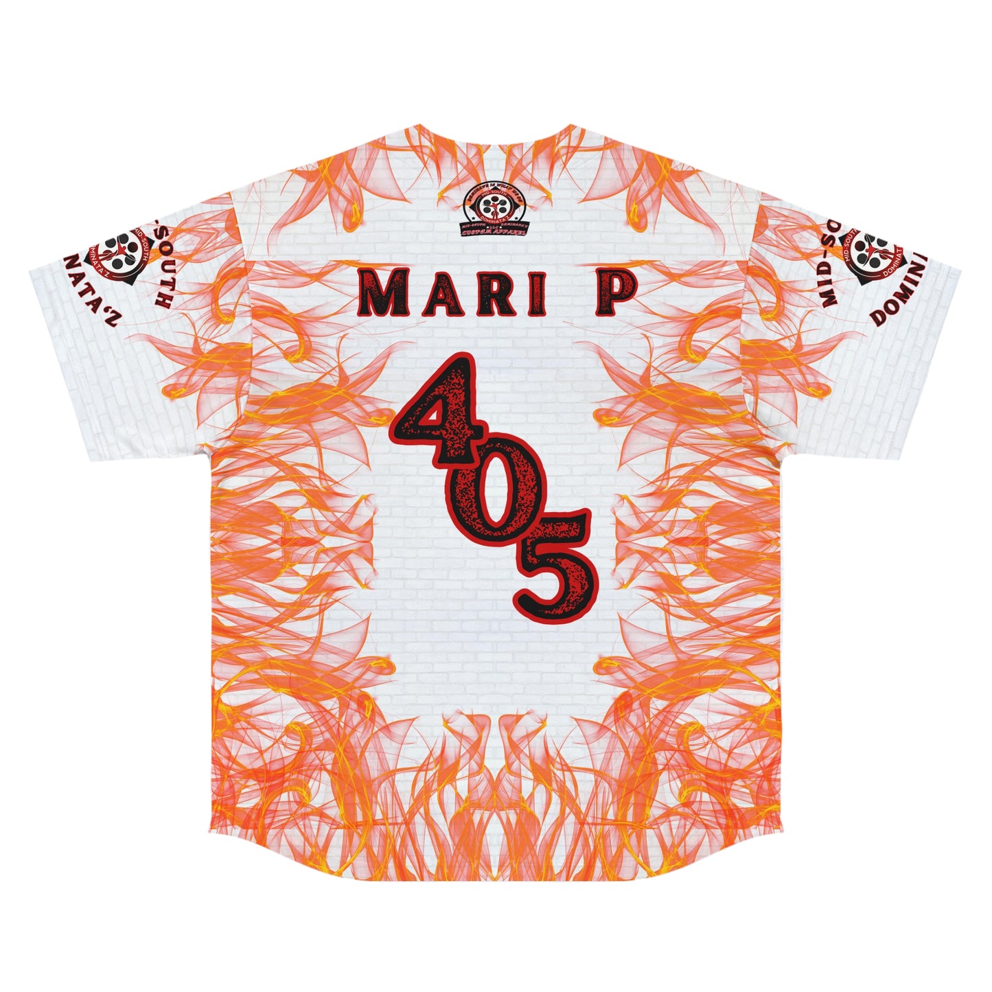 MSD Mari P Brick City Baseball Jersey (White)