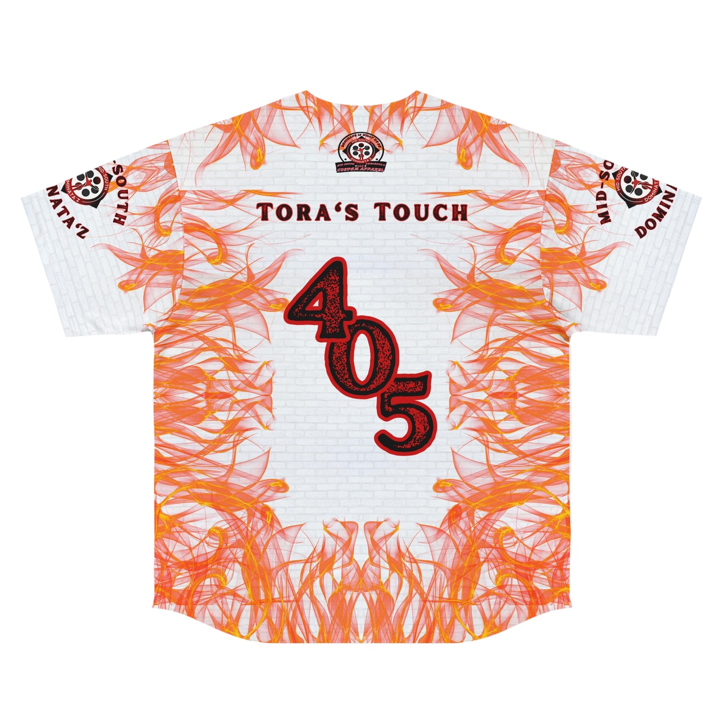 MSD Tora's Touch Brick City Baseball Jersey (White)