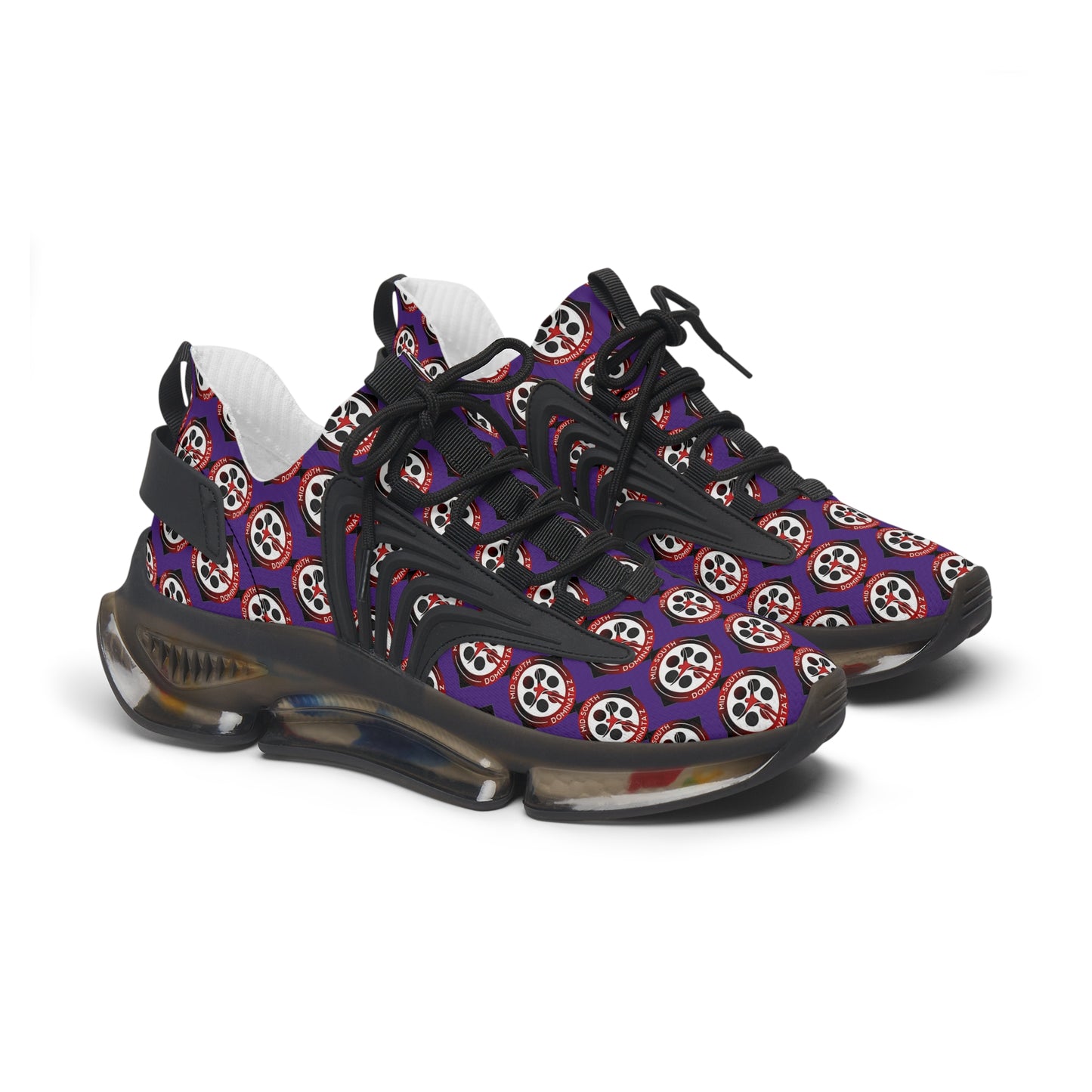 Women's MSD Collection Mesh Sports Sneakers (Purple)