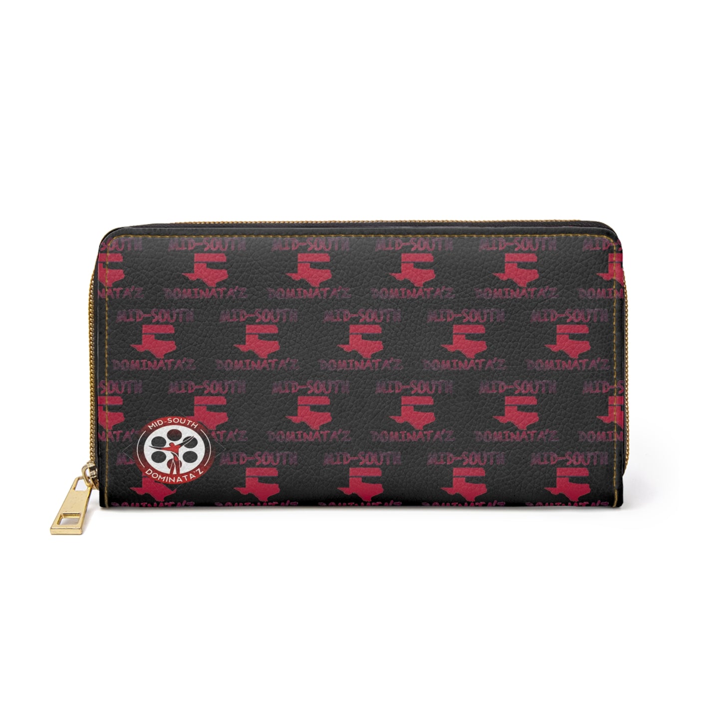 MSD States Zipper Wallet (Black)