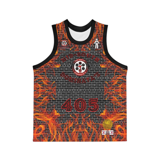 MSD Custom Brick City Basketball Jersey (Black)