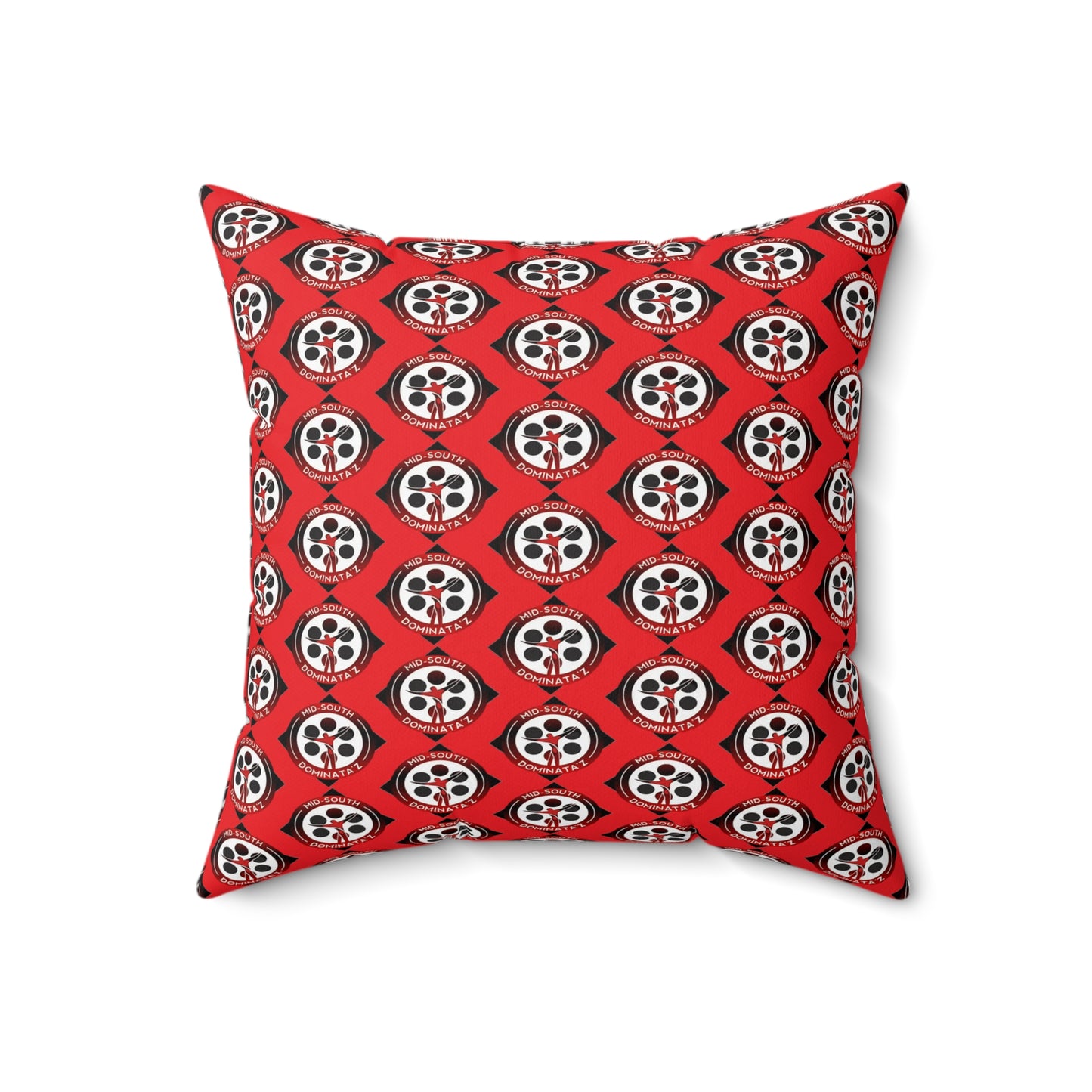 MSD Collection Square Pillows (Red)