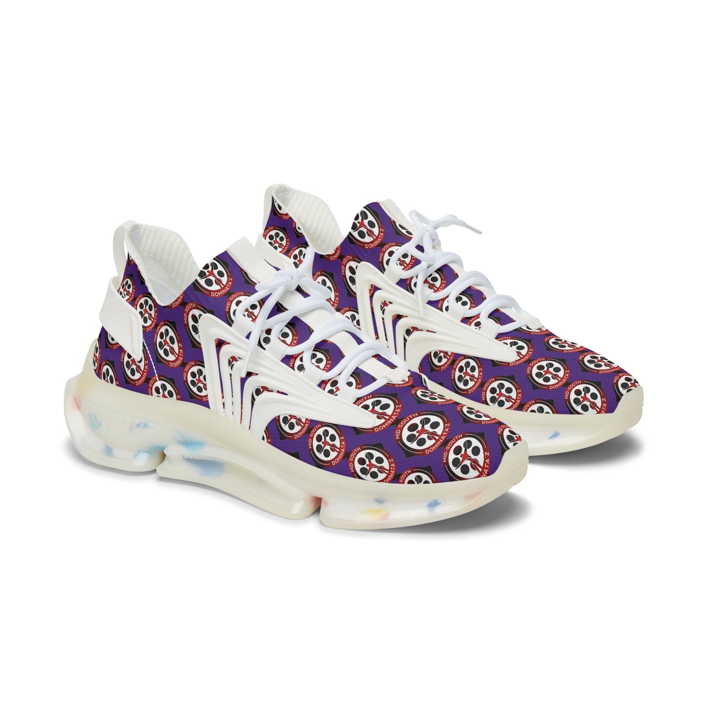 Women's MSD Collection Mesh Sports Sneakers (Purple)