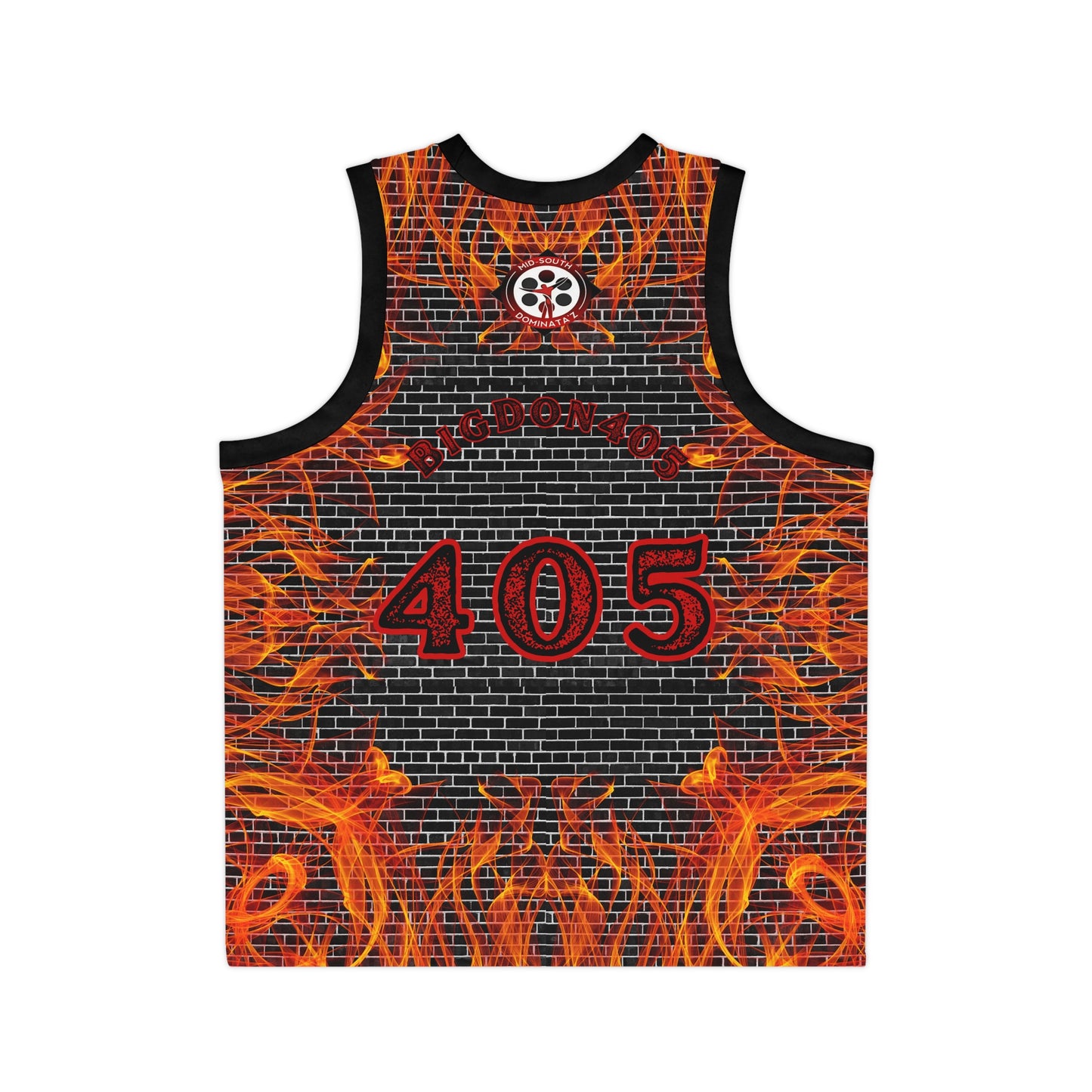 MSD BigDon405 Brick City Basketball Jersey (Black)