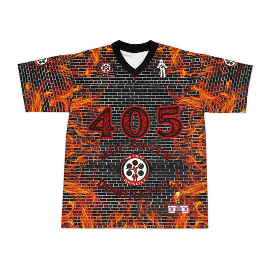 MSD Custom Brick City Football Jersey (Black)