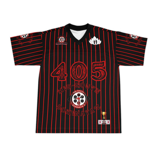 MSD Mama Nita Pinstripe Football Jersey (Black)