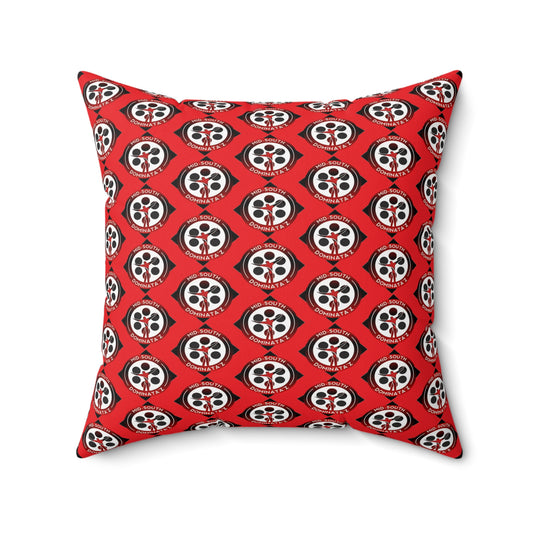 MSD Collection Square Pillows (Red)