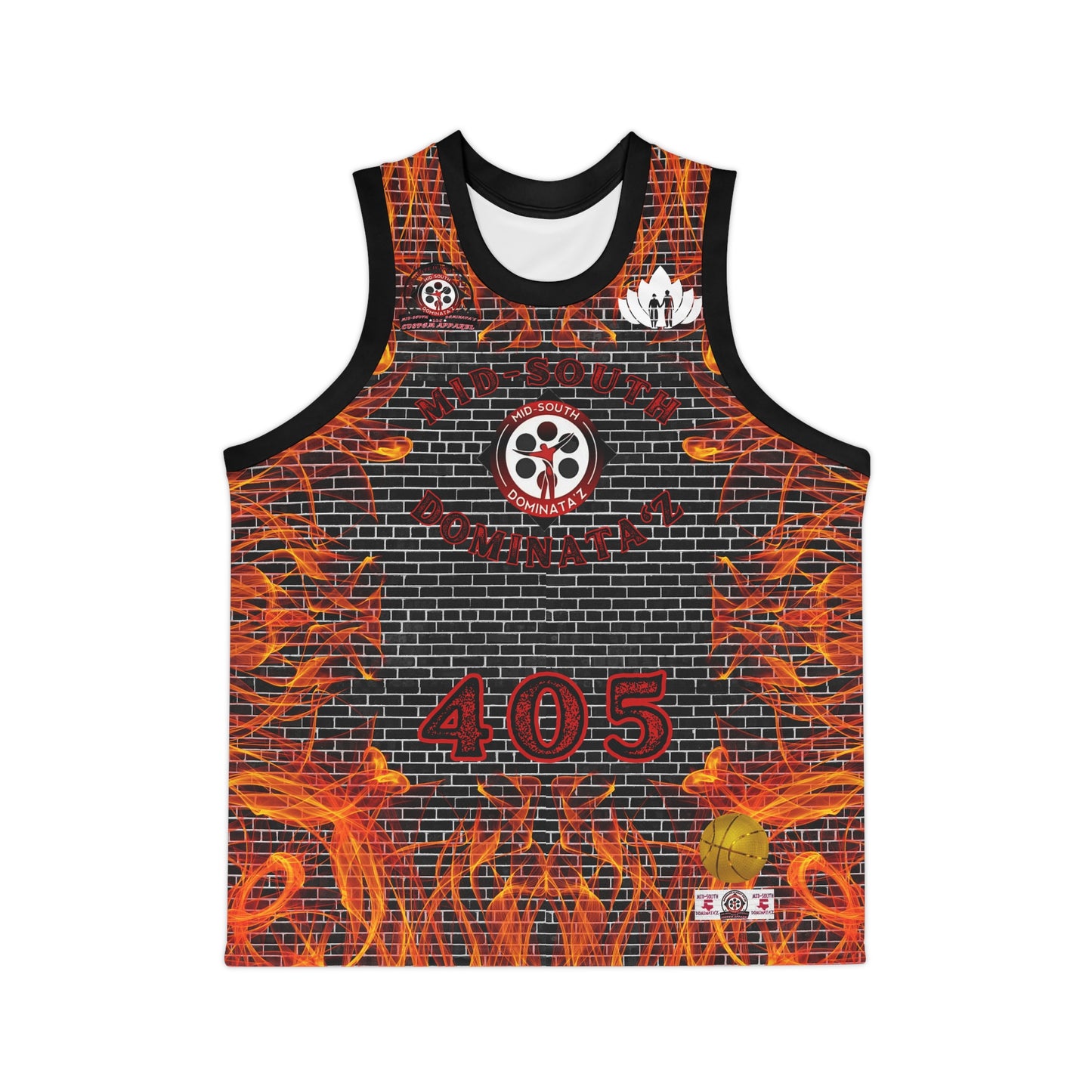 MSD Big Dawg Brick City Basketball Jersey (Black)