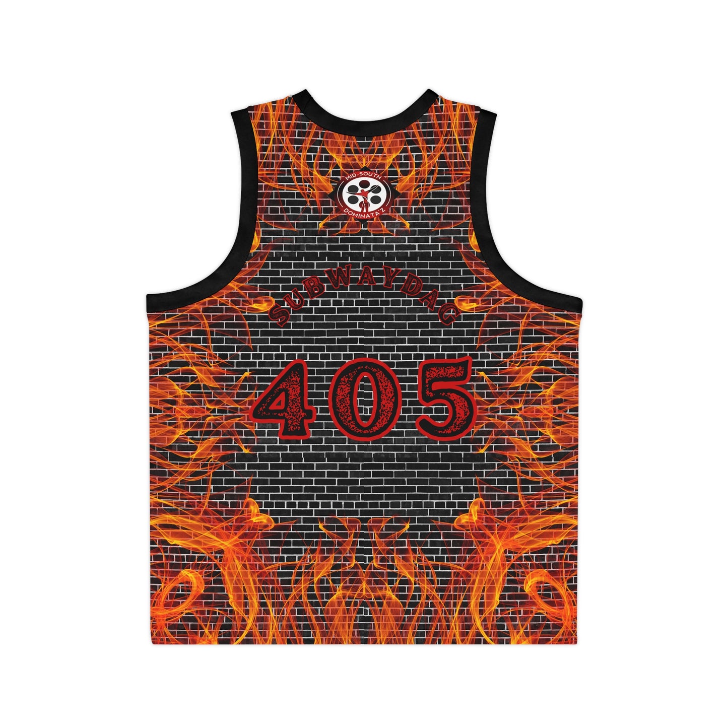 MSD SDG Brick City Basketball Jersey (Black)