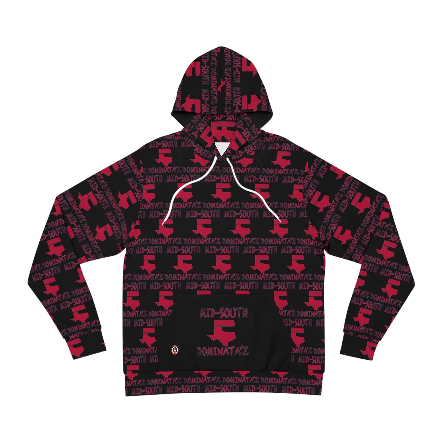 MSD States Hoodie (Black-AOP)