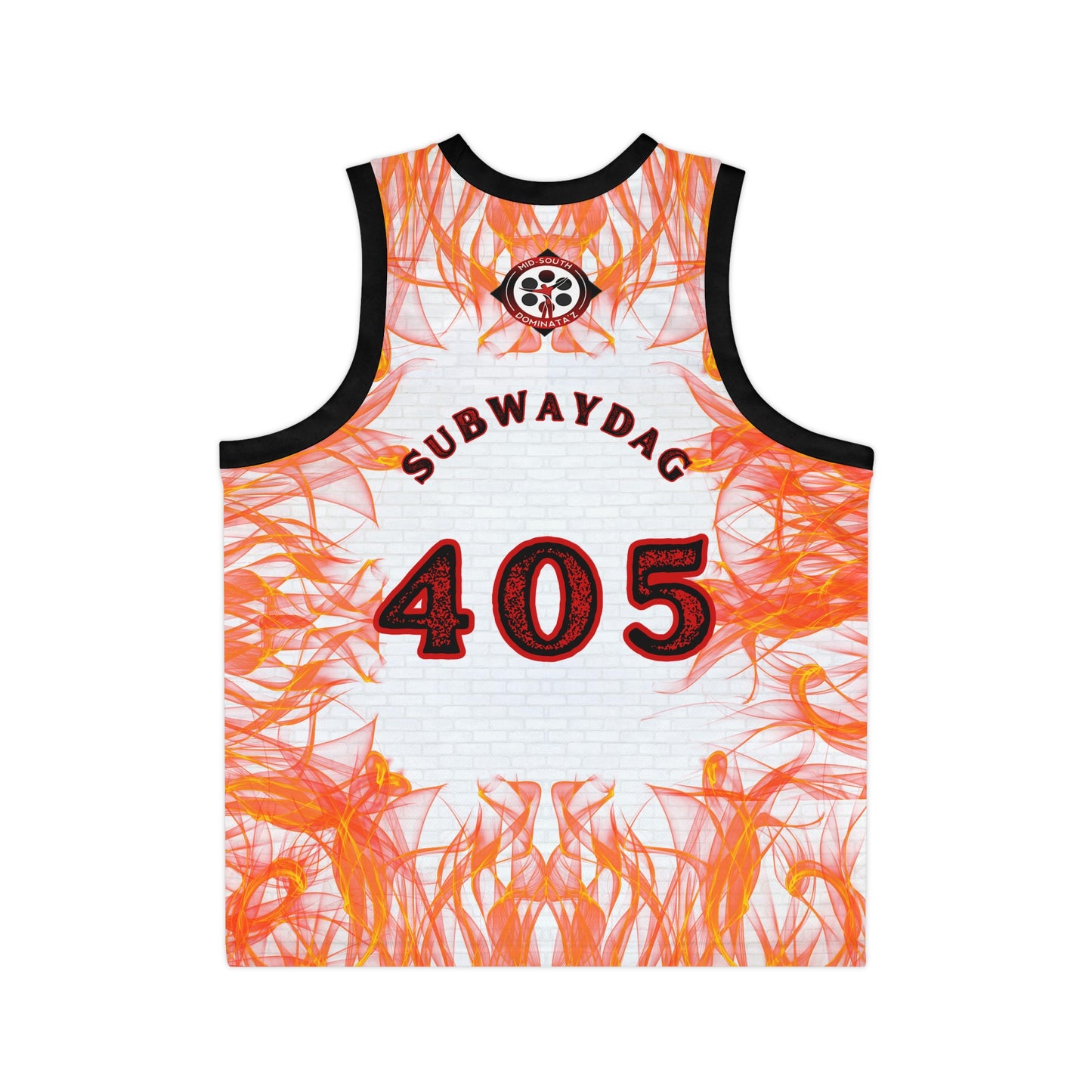 MSD SDG Brick City Basketball Jersey (White)