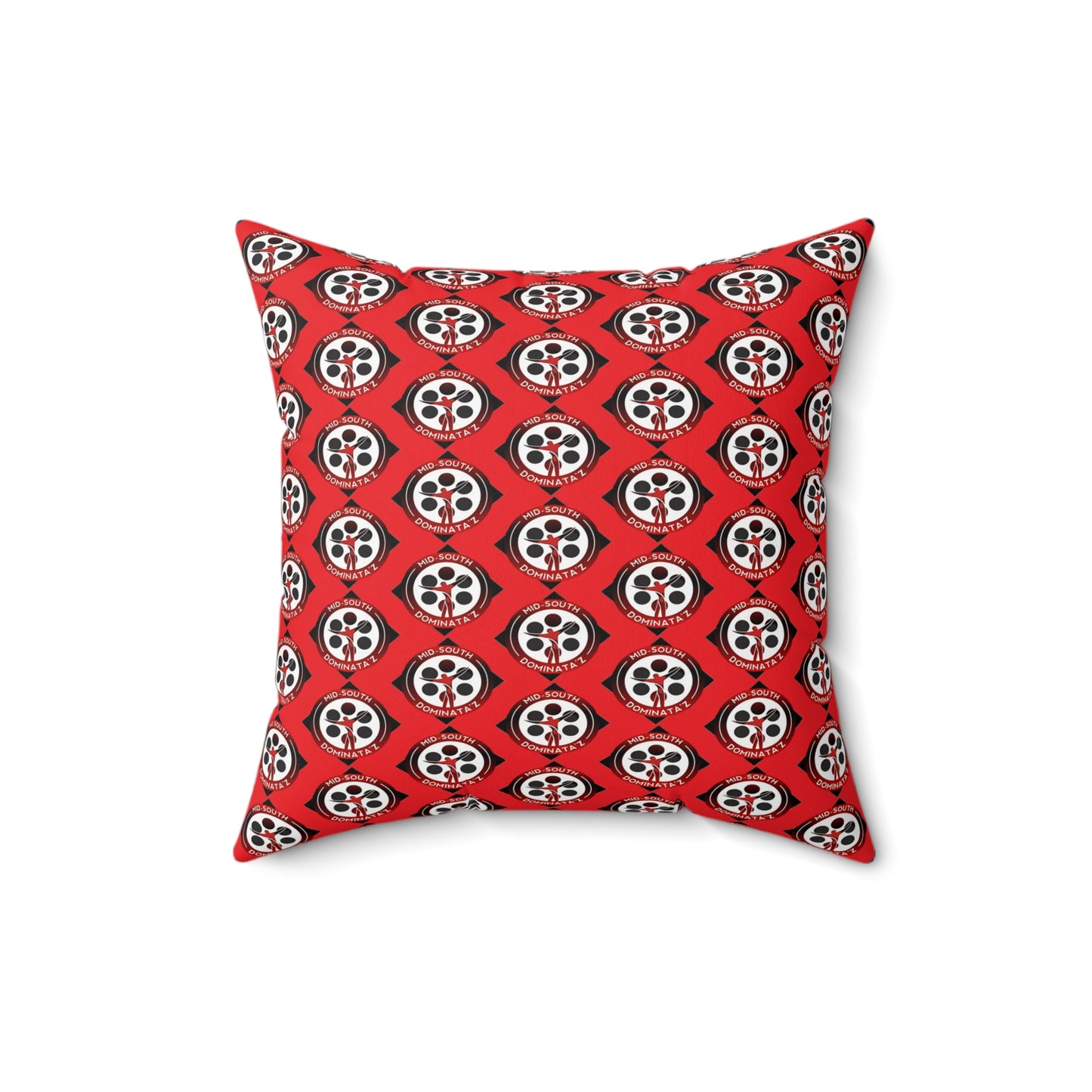 MSD Collection Square Pillows (Red)