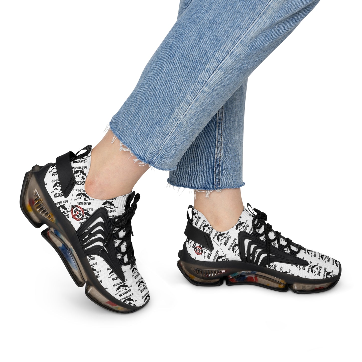 Women's Royalty On The Rise Mesh Sports Sneakers