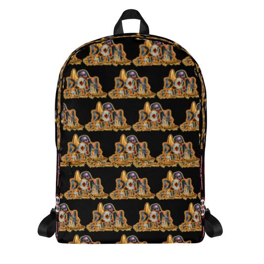 Don Enemie Front Zipper Backpack