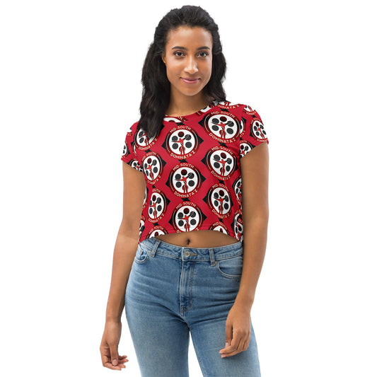 MSD Collection Crop Tee (Red)