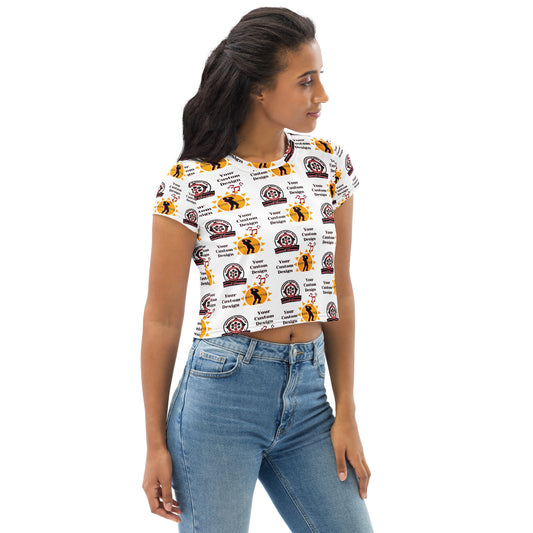 Women's Custom Crop Tee