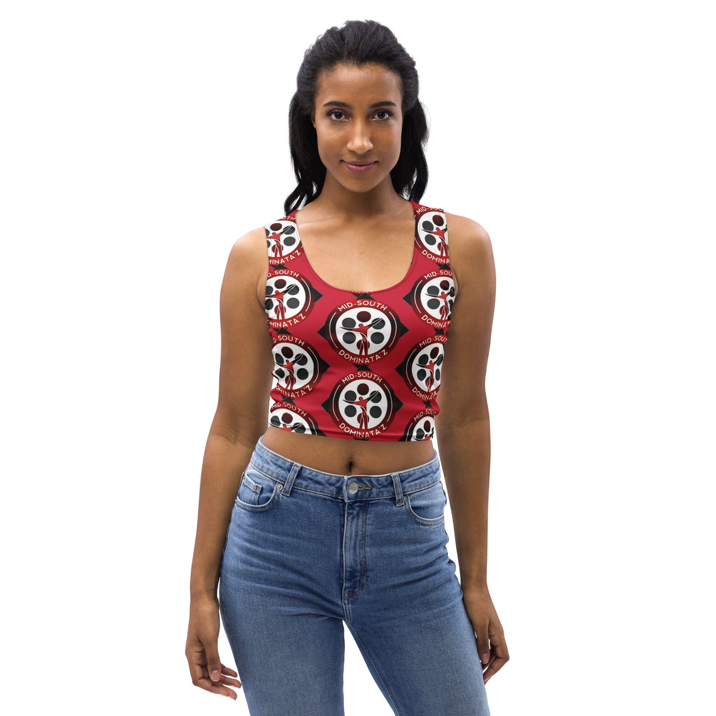 MSD Collection Crop Tank (Red)