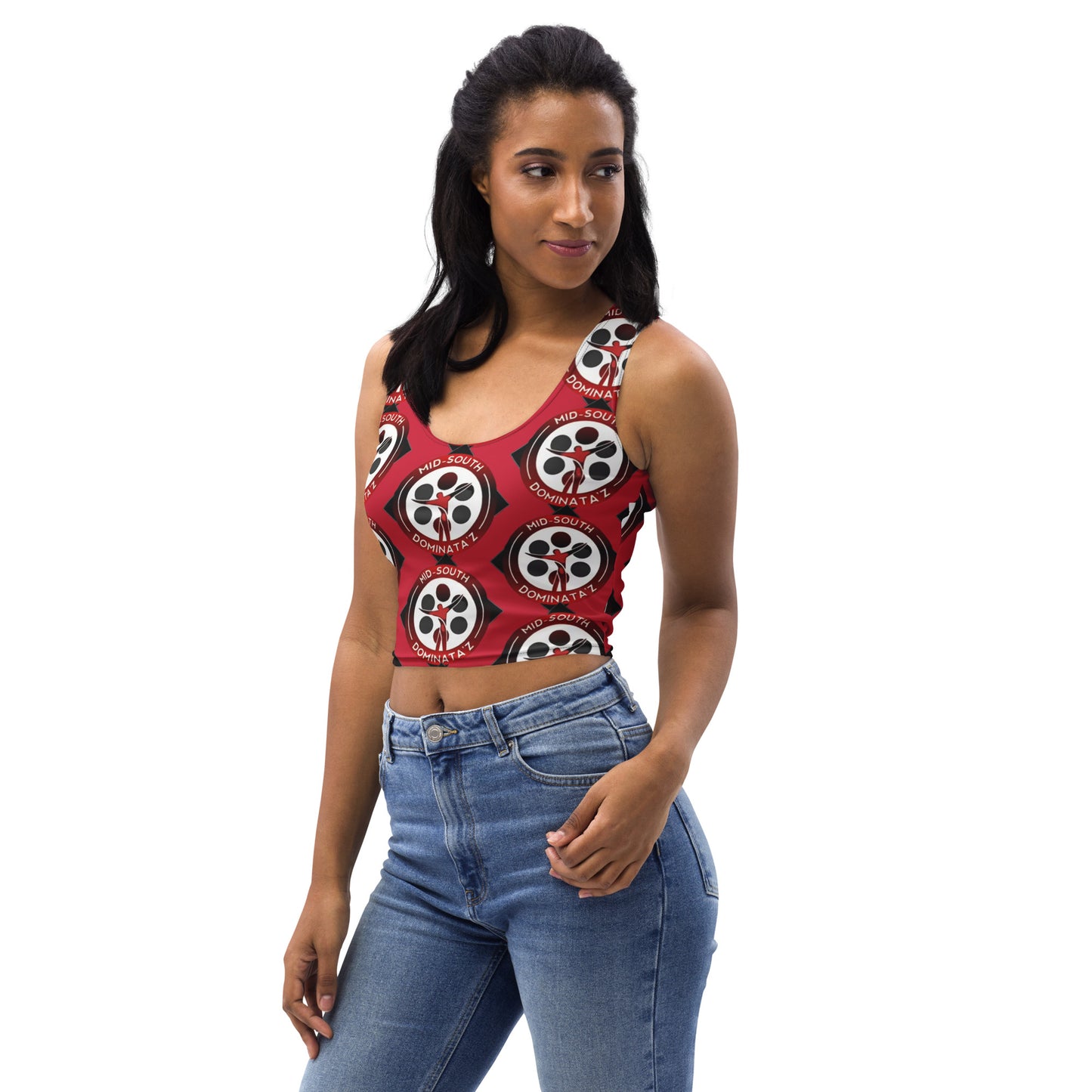 MSD Collection Crop Tank (Red)