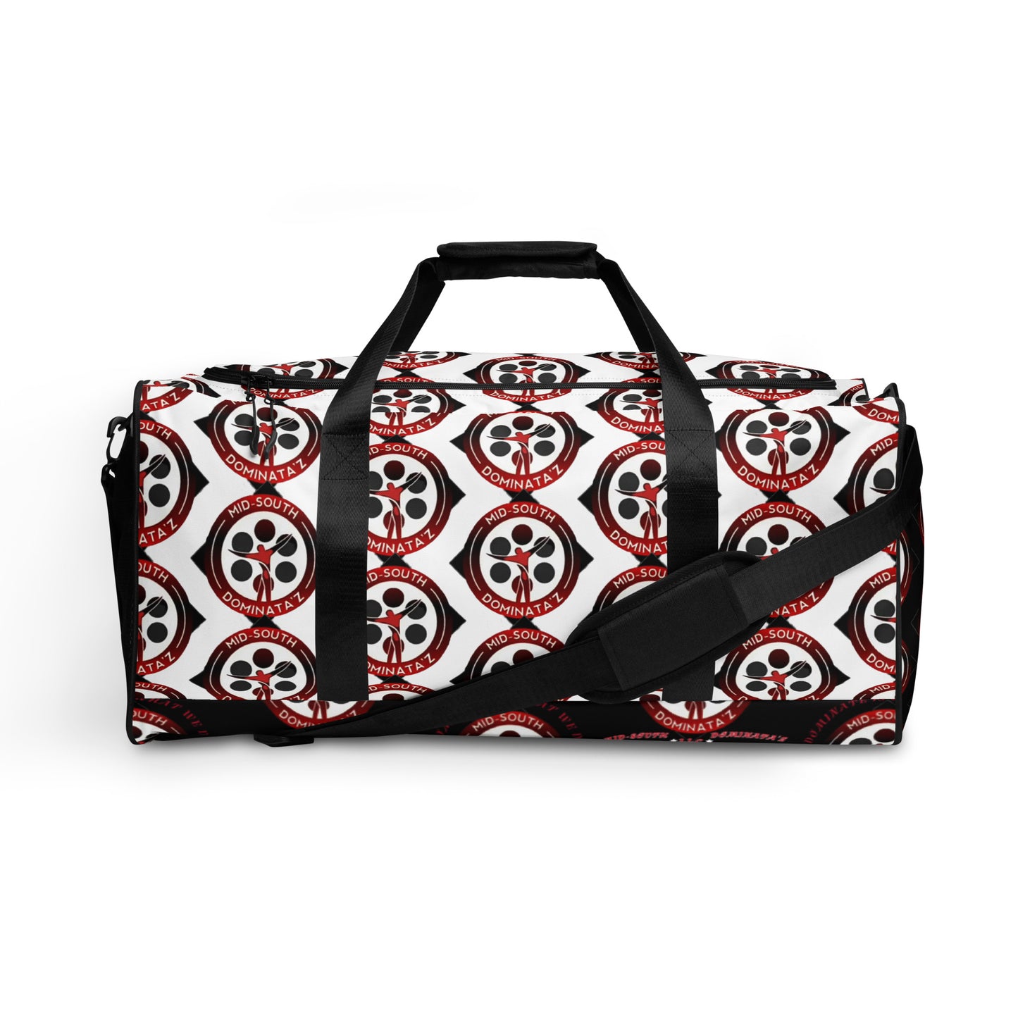 MSD Collection Duffel Bag (Blk Body/White)