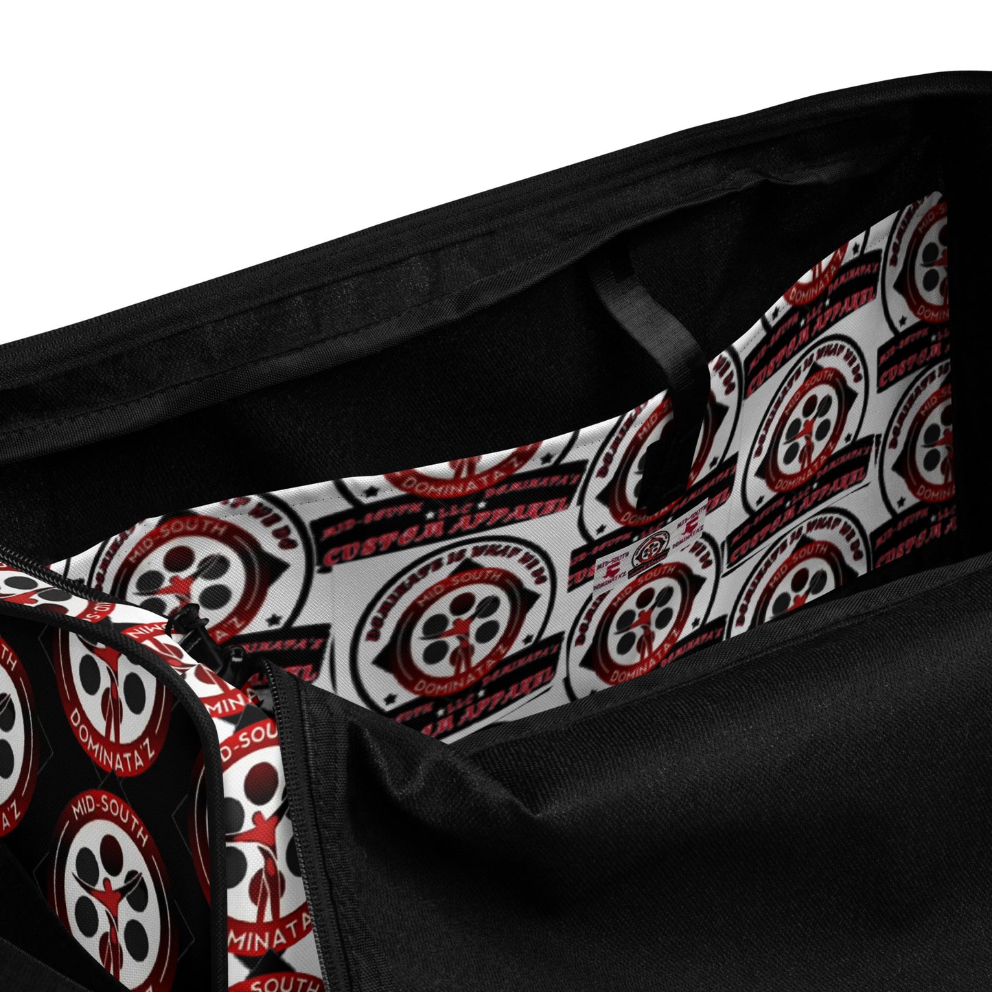 MSD Collection Duffel Bag (Blk Body/White)