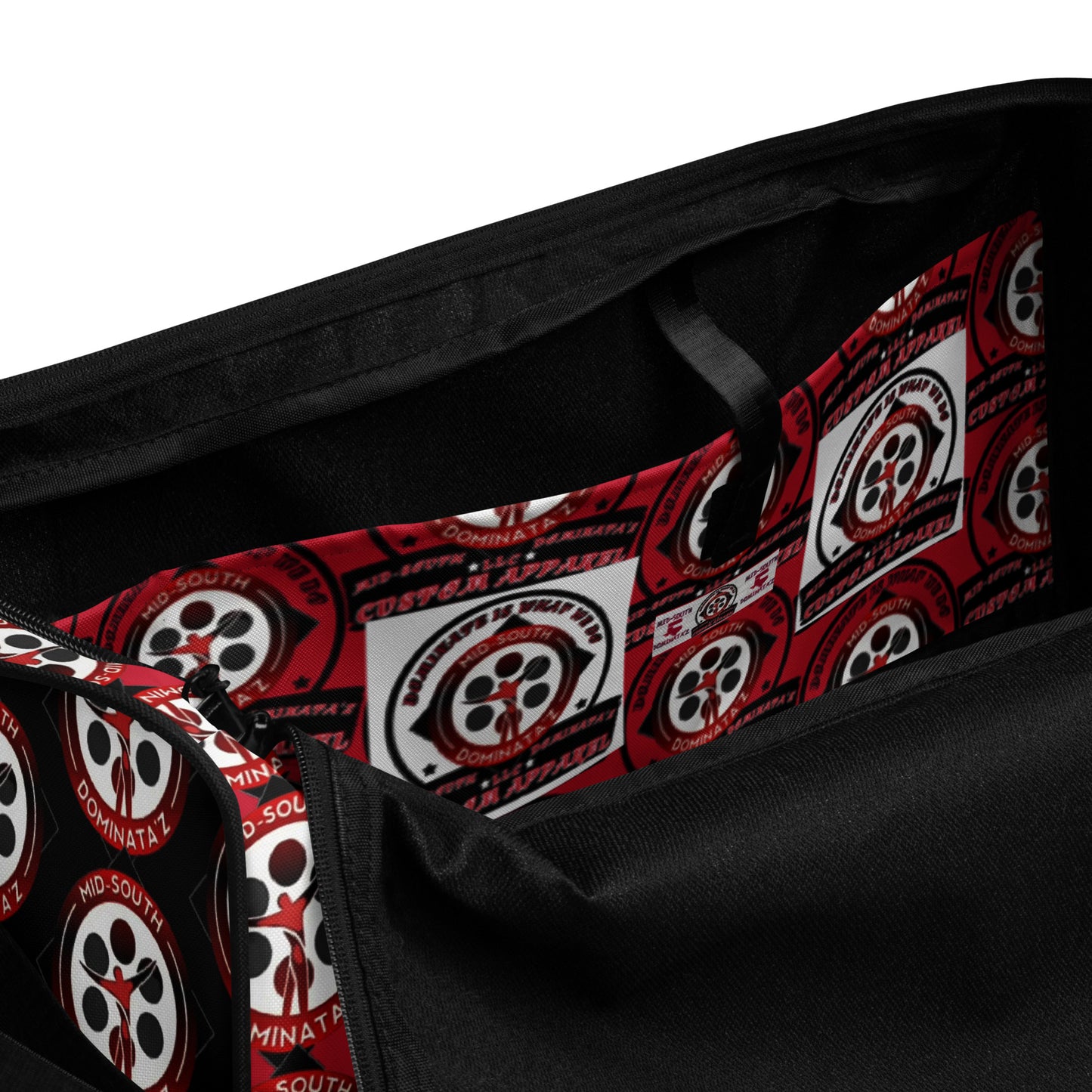 MSD Collection Duffel Bag (Blk Body/Red)