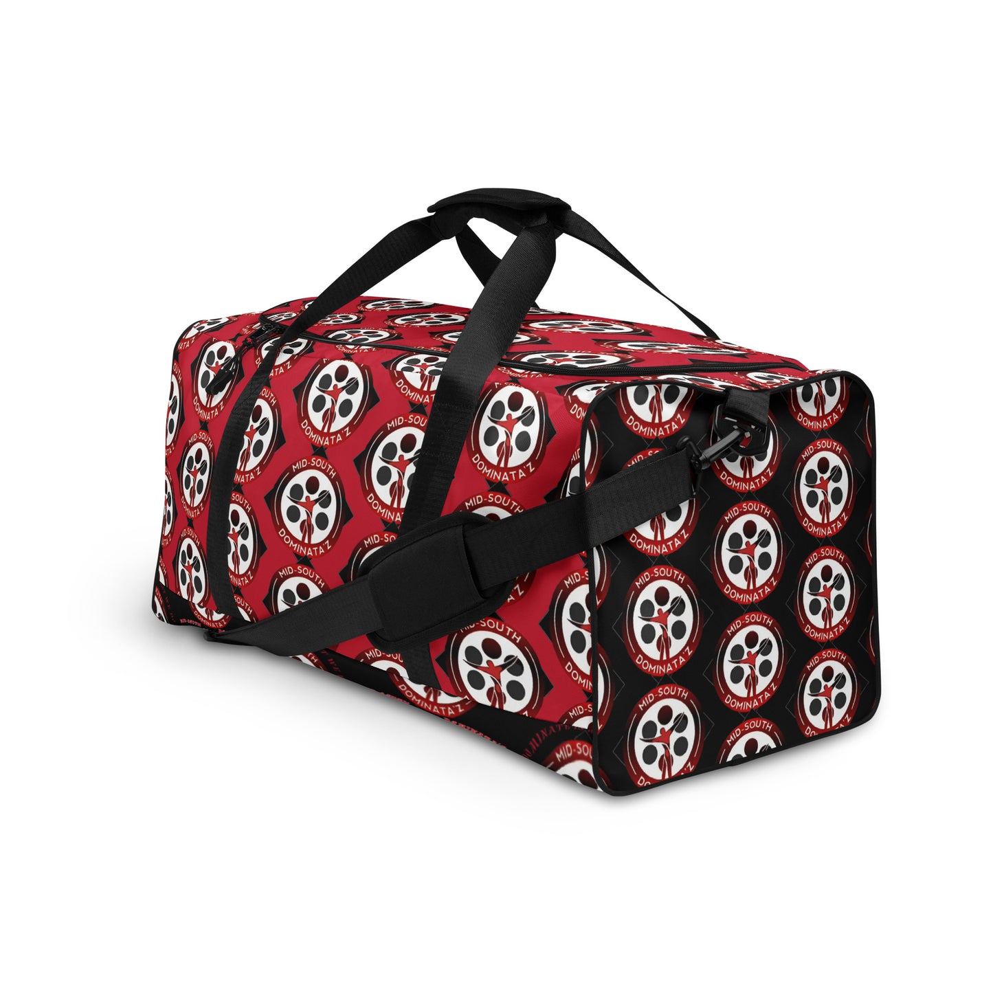 MSD Collection Duffel Bag (Blk Body/Red)