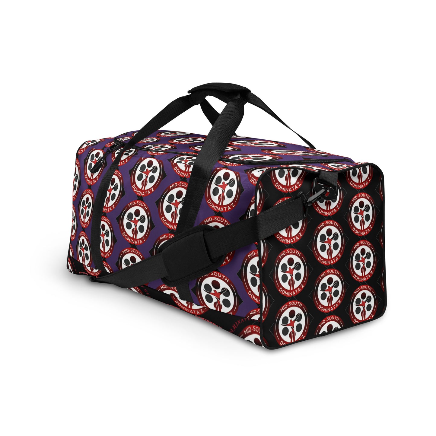 MSD Collection Duffel Bag (Blk Body/Purple)