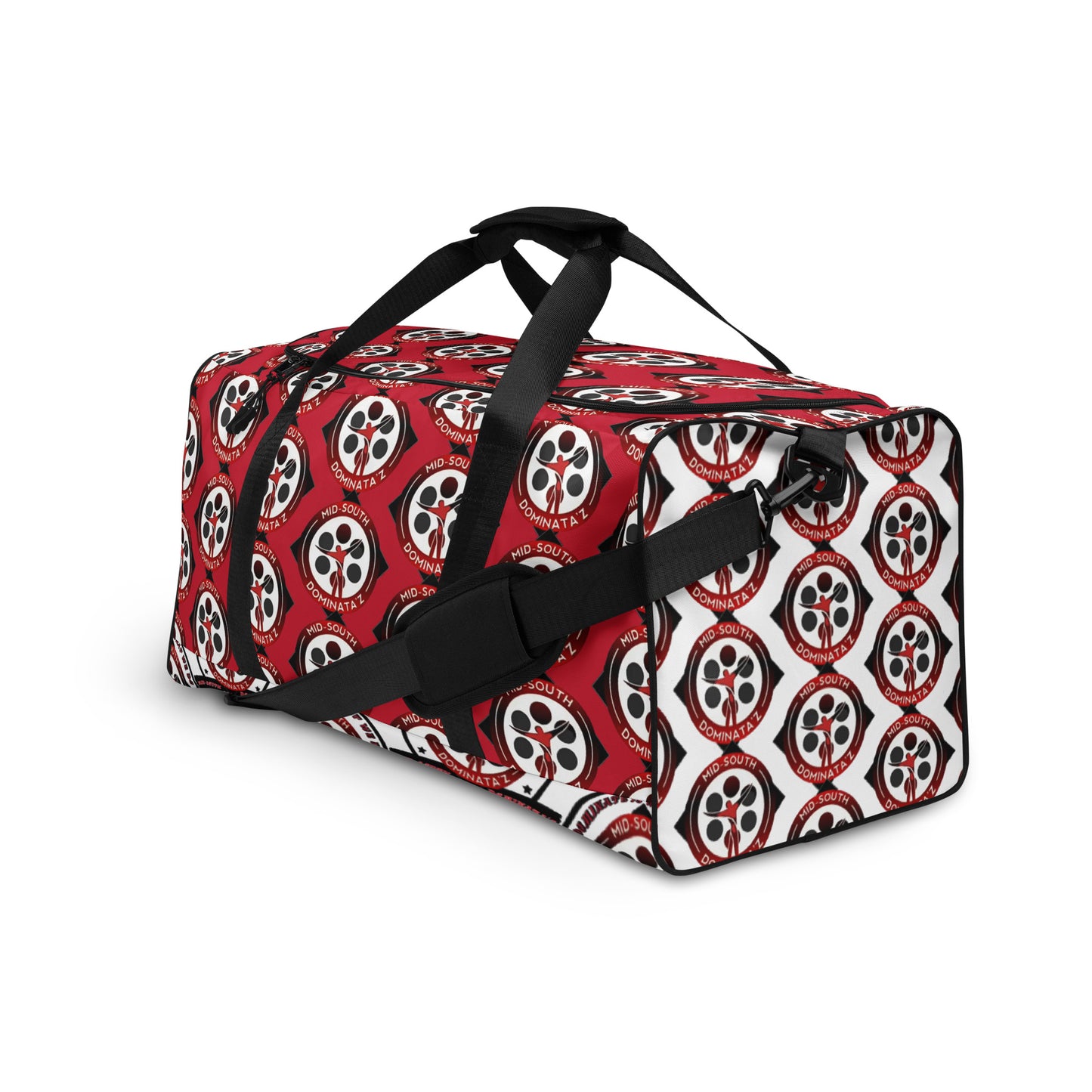 MSD Collection Duffel Bag (Wh Body/Red)