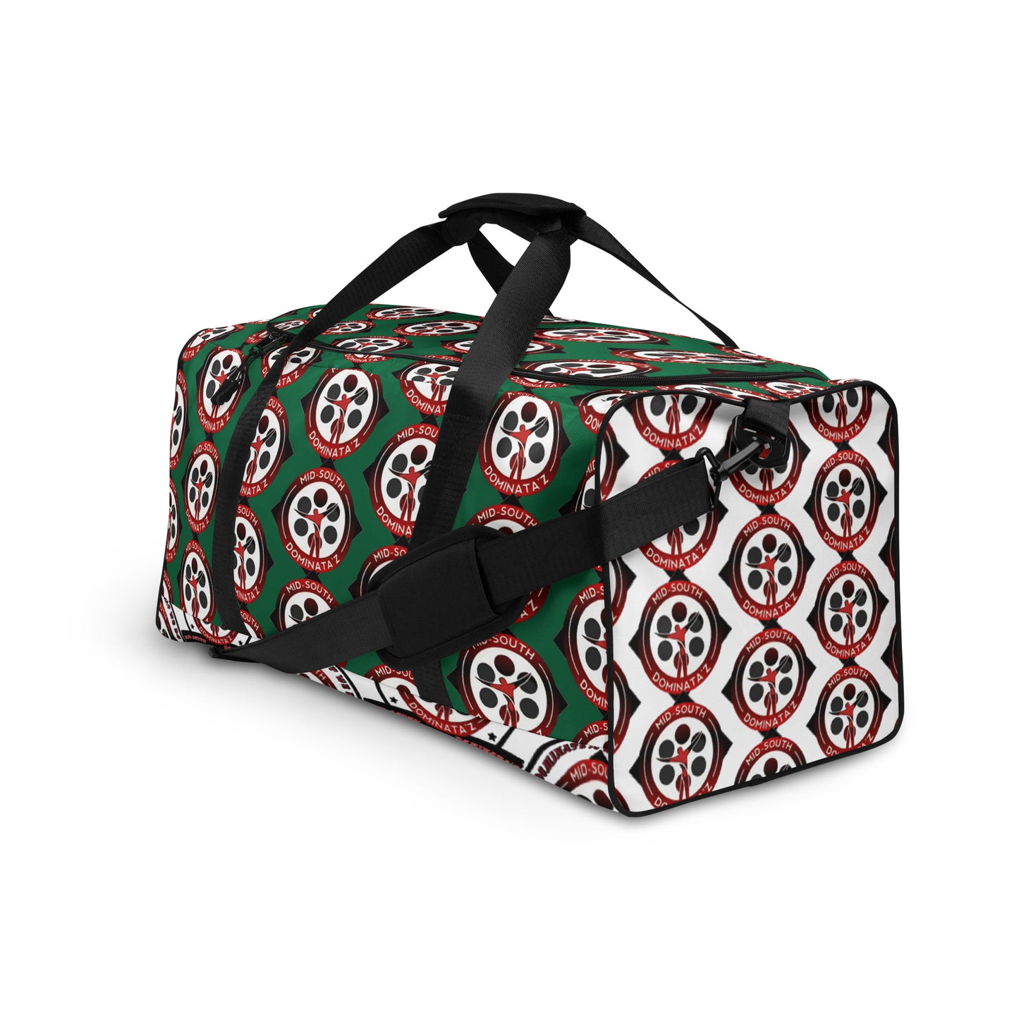 MSD Collection Duffel Bag (Wh Body/Green)