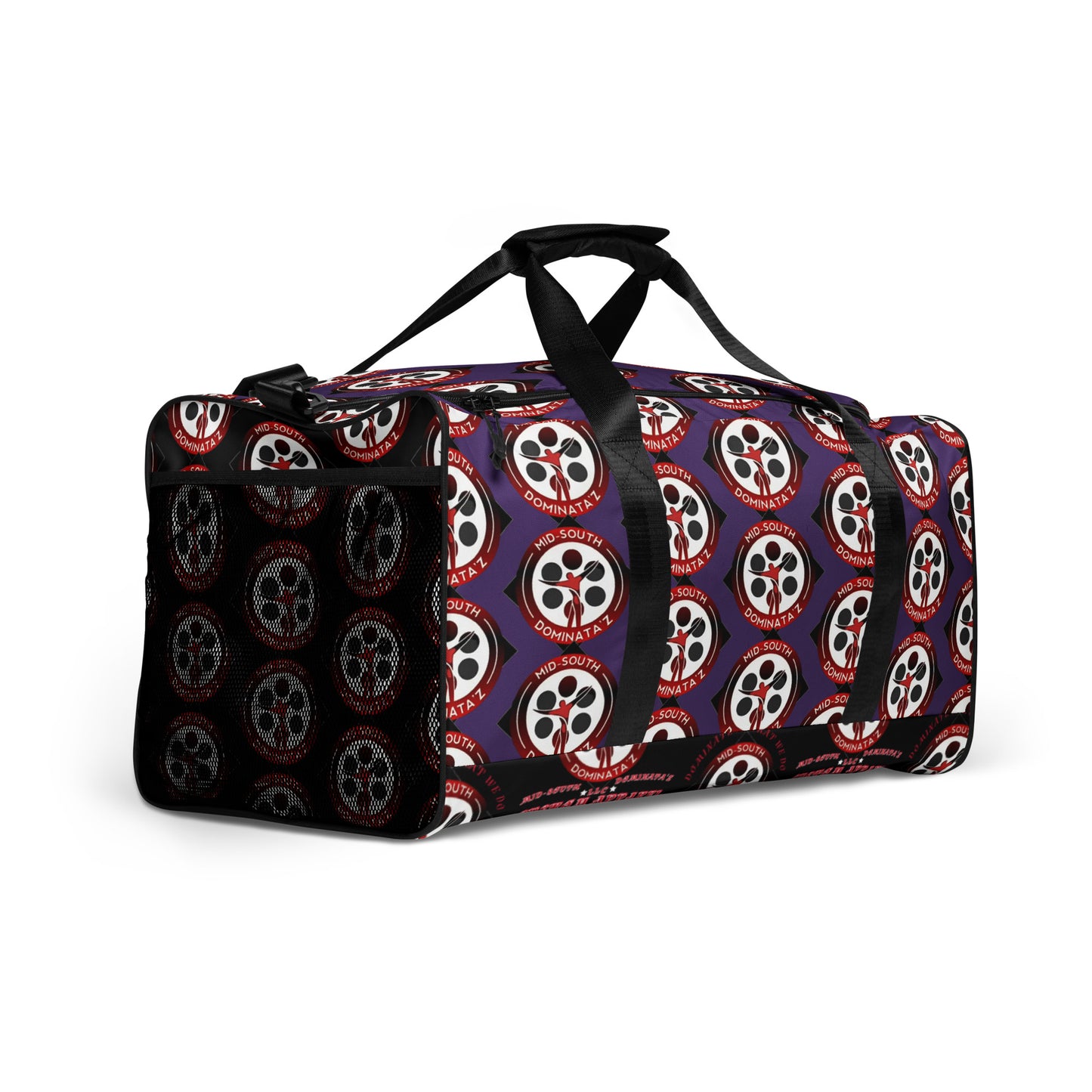 MSD Collection Duffel Bag (Blk Body/Purple)