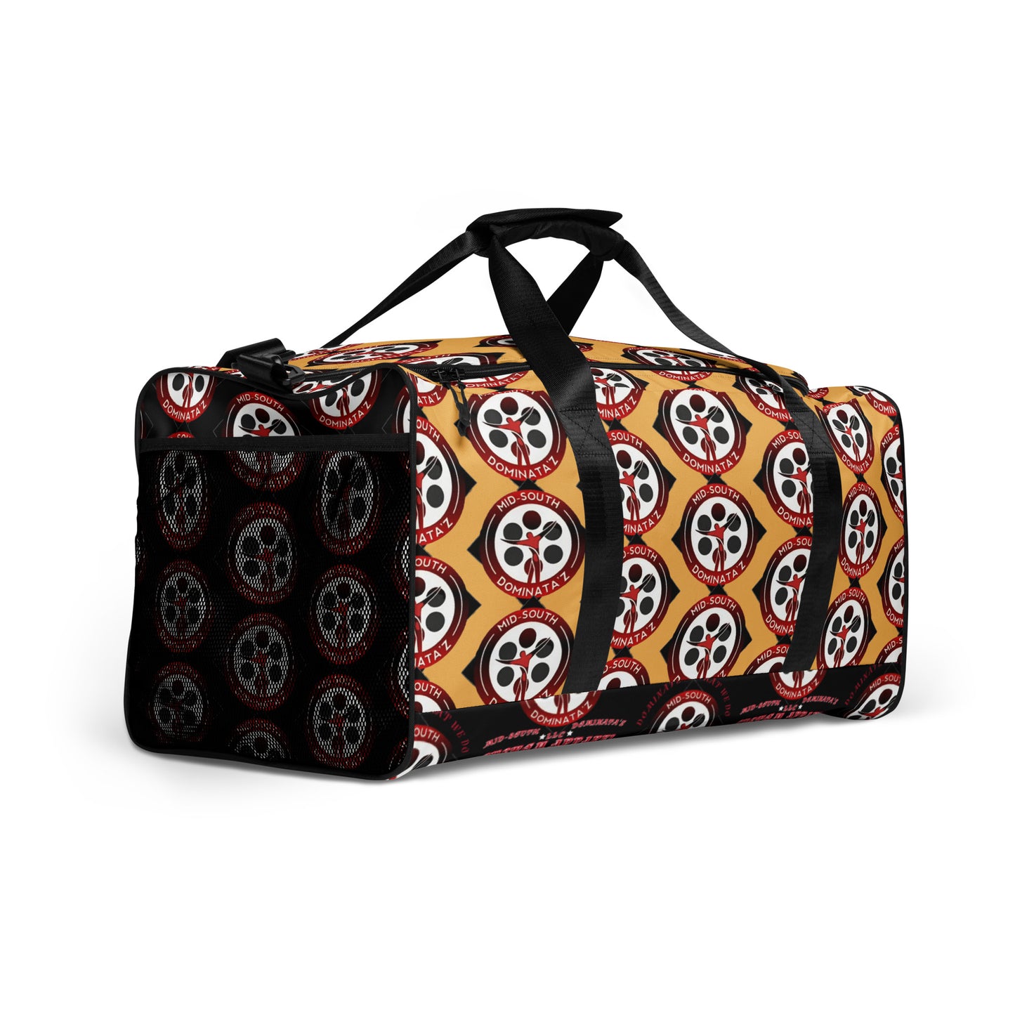 MSD Collection Duffel Bag (Blk Body/Gold)