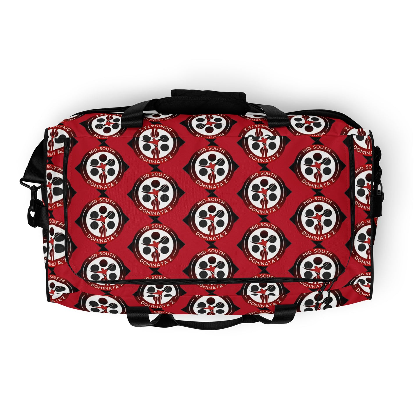 MSD Collection Duffel Bag (Blk Body/Red)