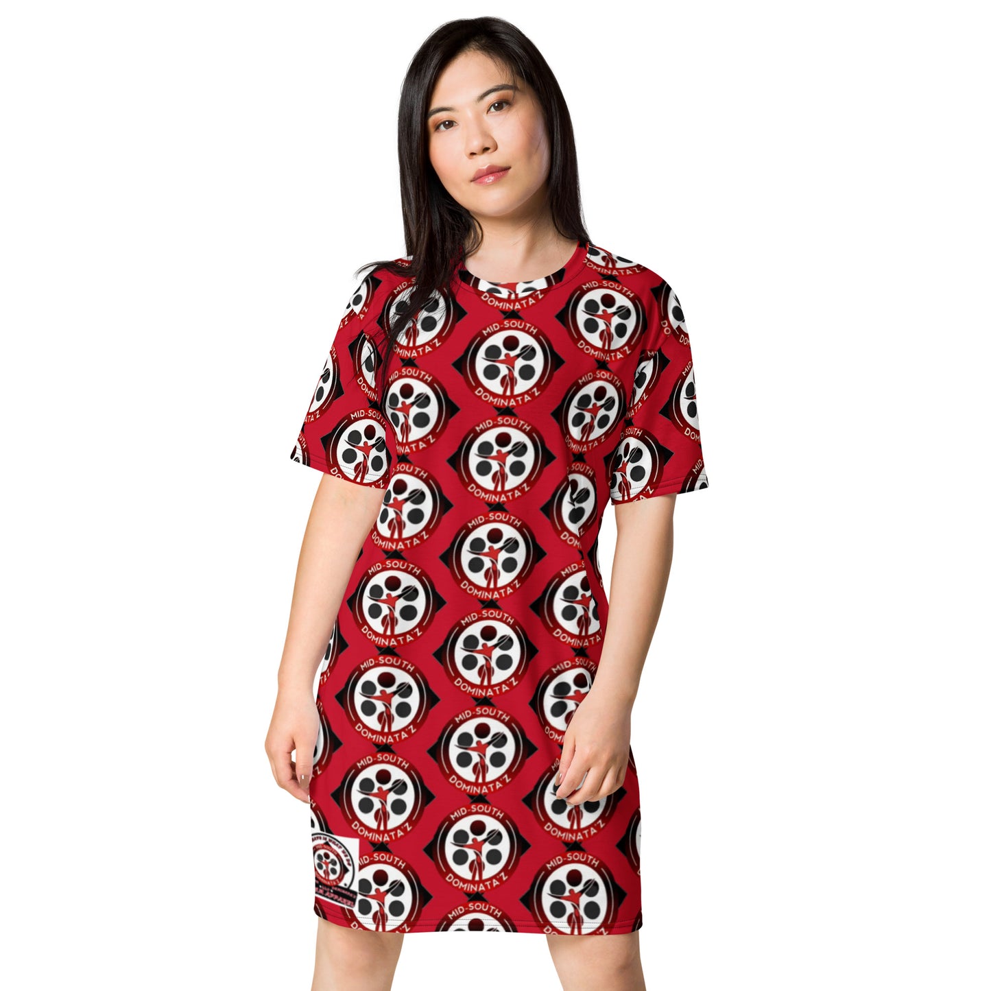 MSD Collection T-Shirt Dress (Red)