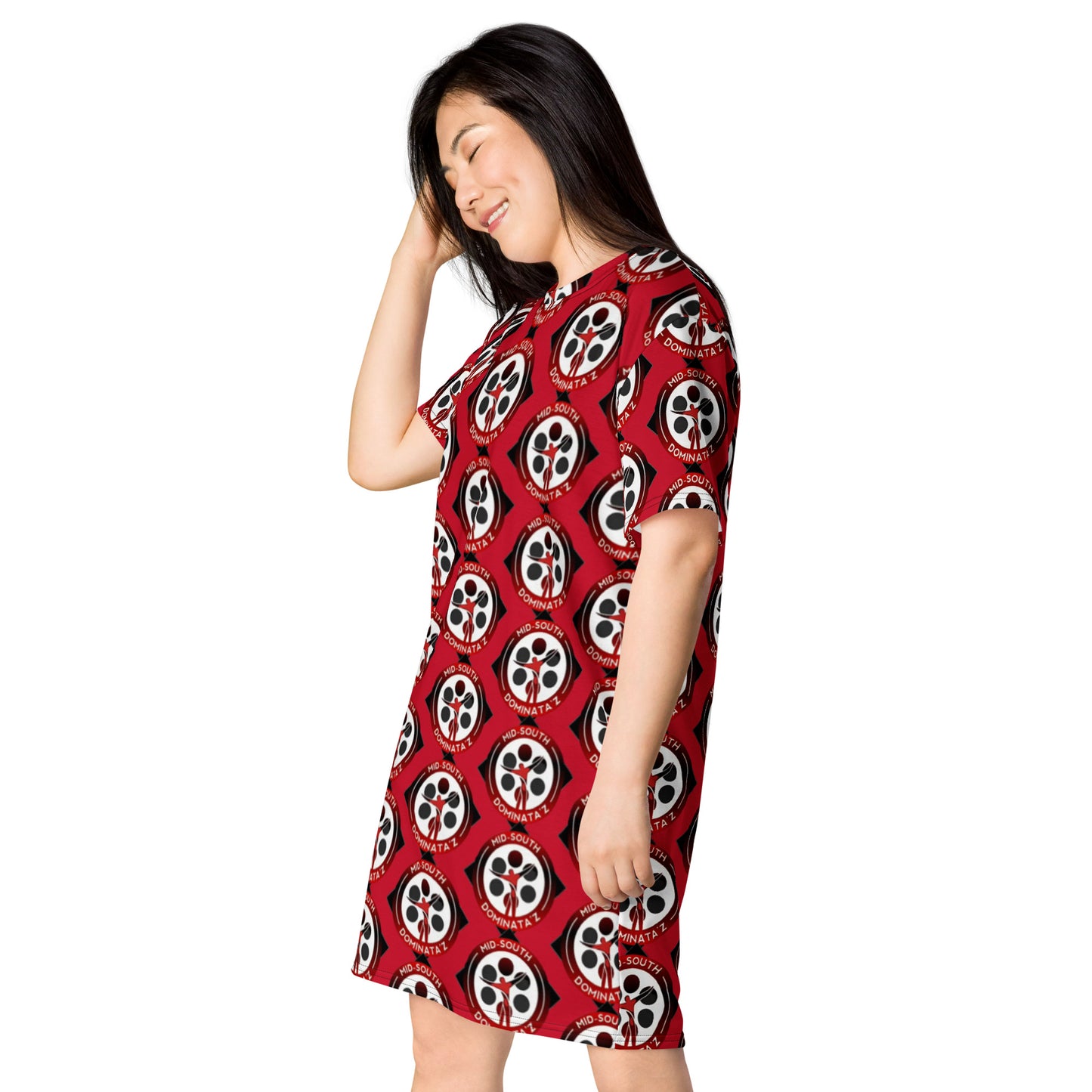 MSD Collection T-Shirt Dress (Red)