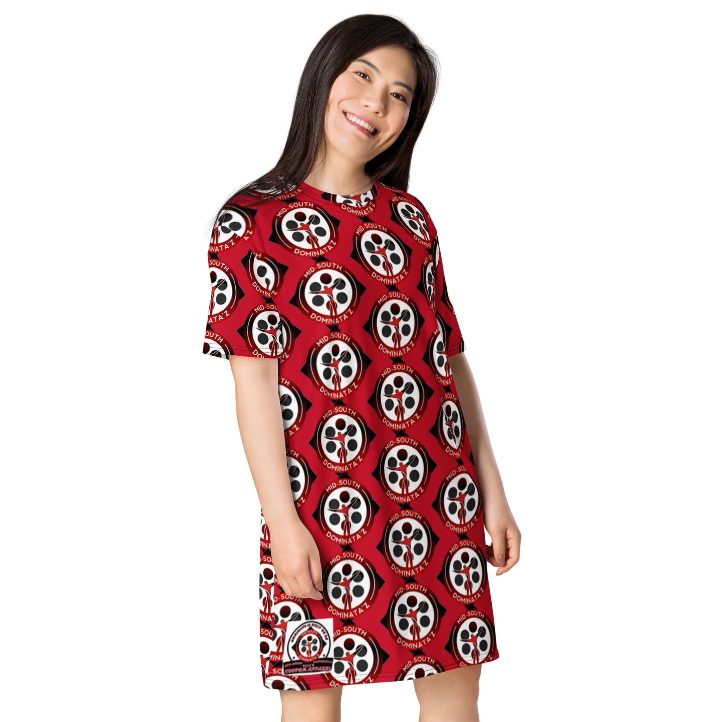 MSD Collection T-Shirt Dress (Red)