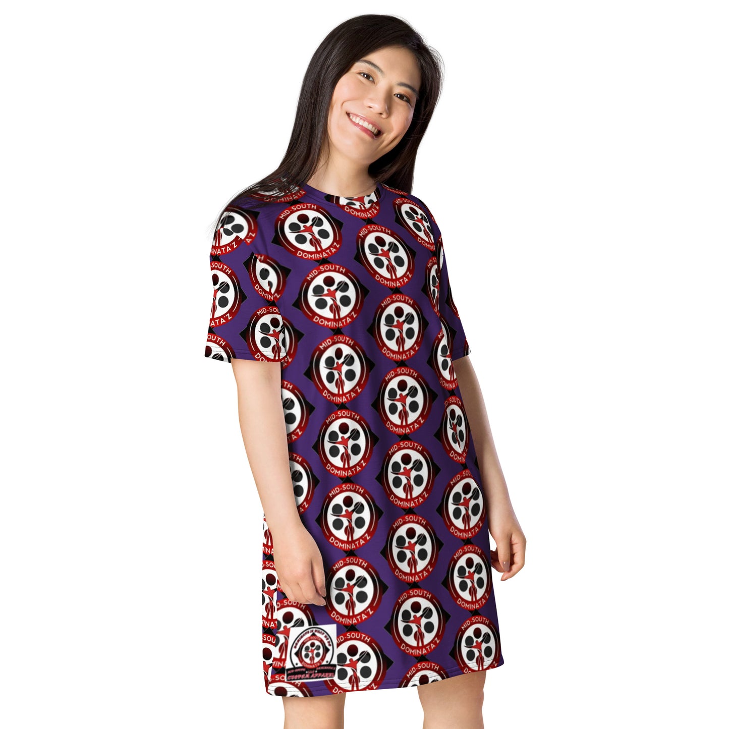 MSD Collection T-Shirt Dress (Purple)