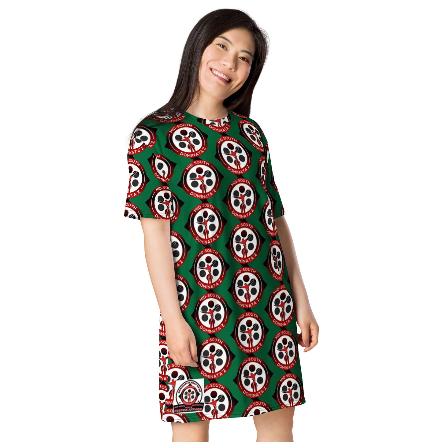 MSD Collection T-Shirt Dress (Green)