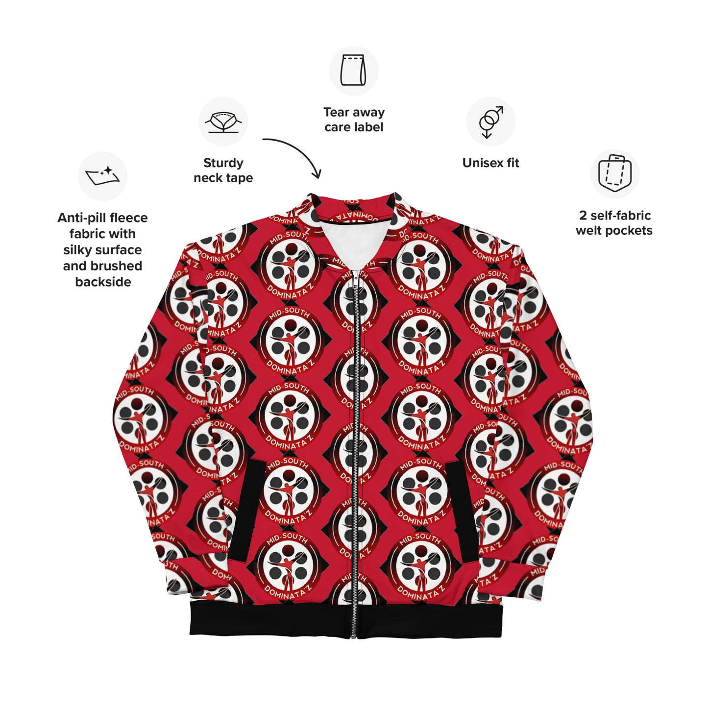 MSD Collection Bomber Jacket (Red)