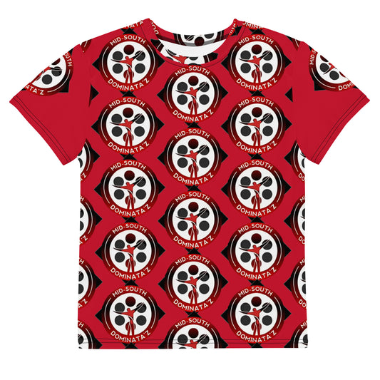 Youth MSD Collection Crew Neck T-Shirt (Red)