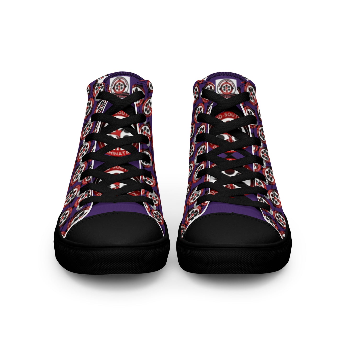 Men’s MSD Collection High Top Shoes (Purple)