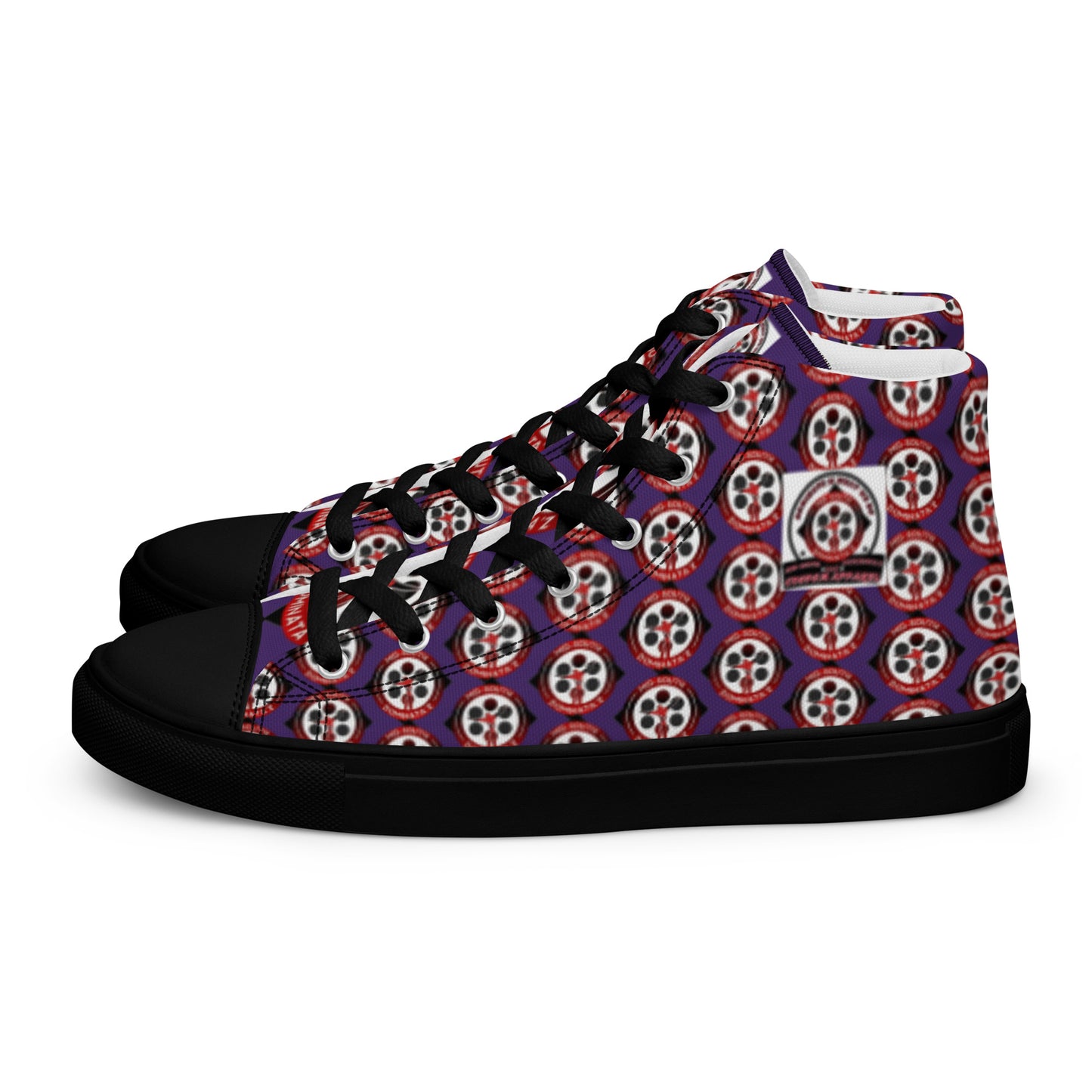 Men’s MSD Collection High Top Shoes (Purple)