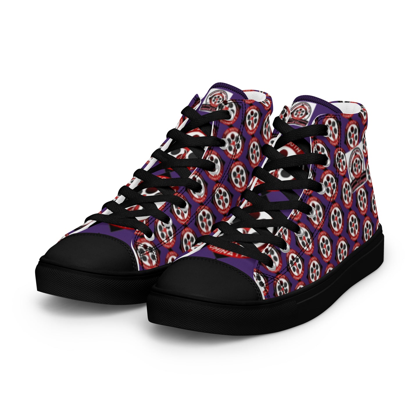 Men’s MSD Collection High Top Shoes (Purple)