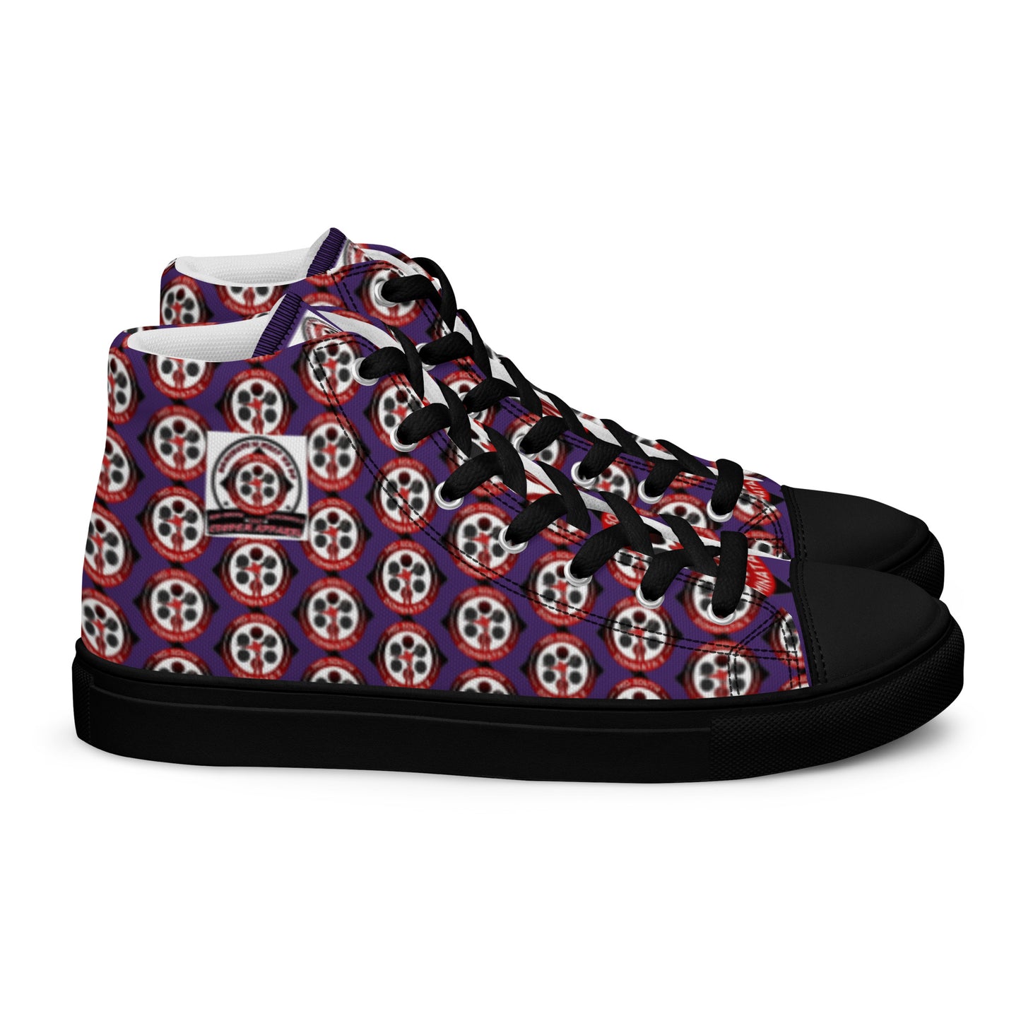 Men’s MSD Collection High Top Shoes (Purple)