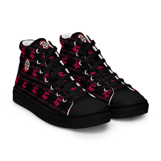 Men's MSD States High Top Shoes (Black)